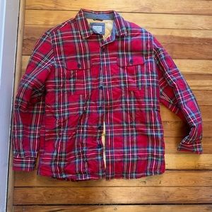 Flannel coat